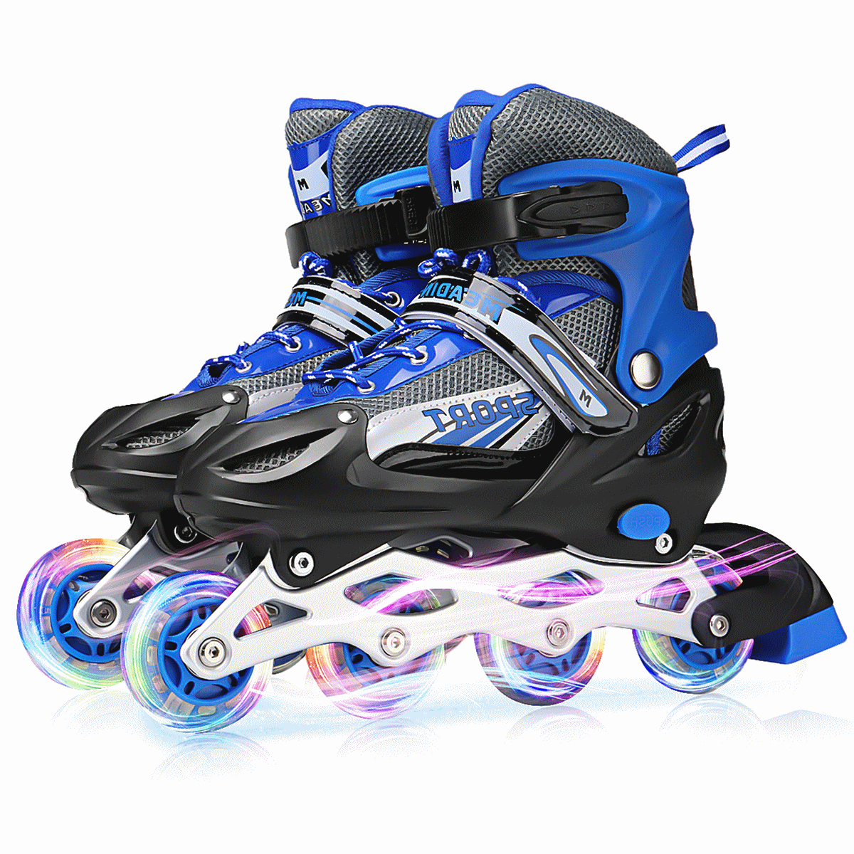 Inline Skate Roller Shoes Adjustable high speed skate racing skate for Girls 