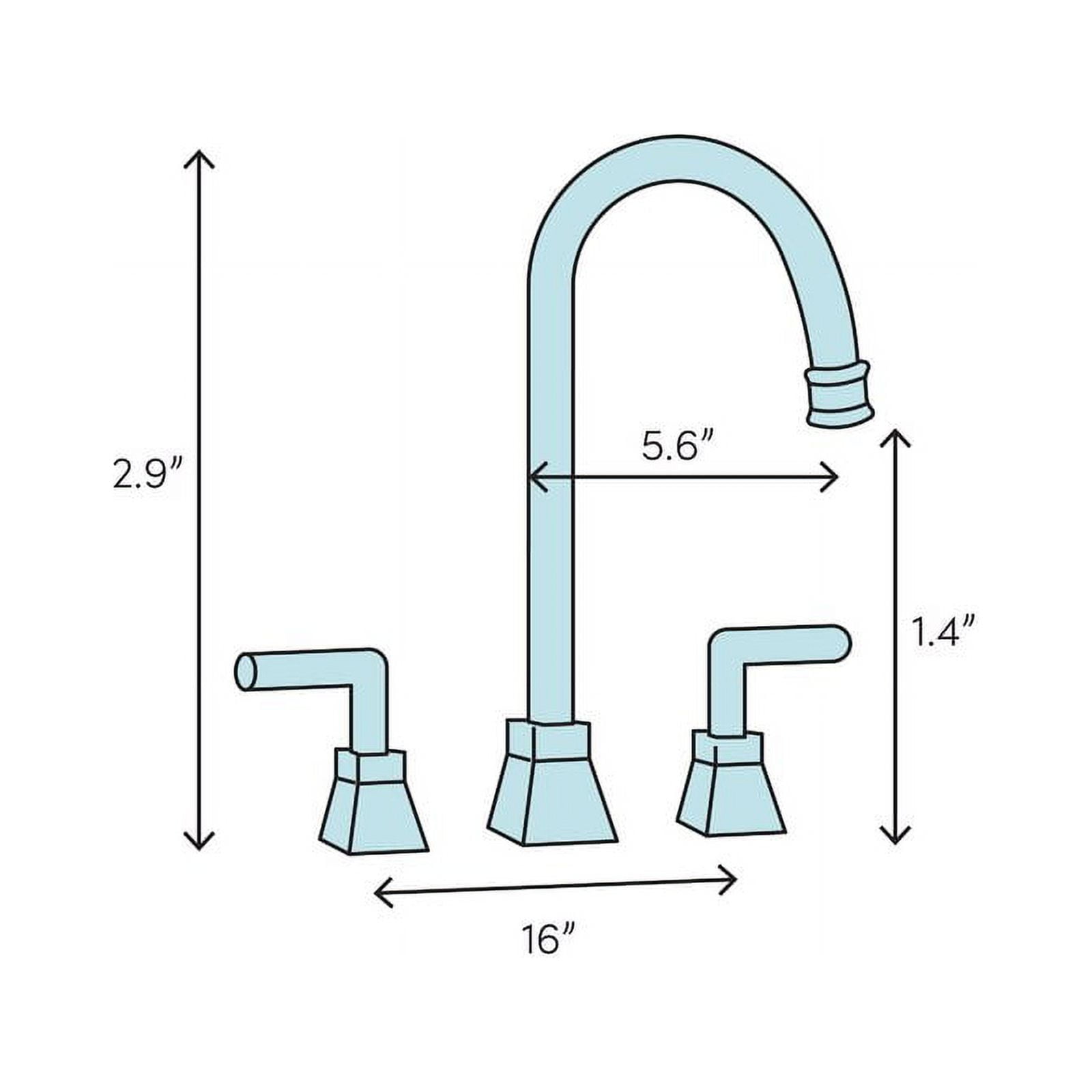 Kingston Brass Widespread Bathroom Faucets With Oil Rubbed Bronze KS5565PX
