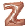 thumbnail image 6 of Efavormart 40" Metallic Blush/Rose Gold Mylar Foil Helium/Air Letter Balloons - Z, 6 of 8