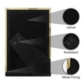 thumbnail image 3 of NOMADIC NOOK Modern Picture Frame Brushed Aluminum Metal Photo Frame with Real Glass, Display for Home Room Tabletop Decor Gold -3Pcs 4x6, 3 of 6