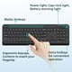 thumbnail image 3 of Combo de teclado y ratón inalámbricos PHILIPS Professional, 3 of 9