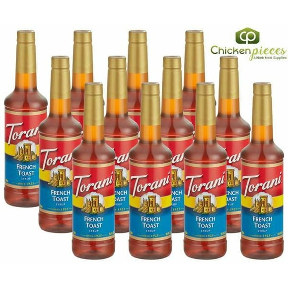 Torani French Toast Flavoring Syrup 750 mL/25.36 oz Plastic Bottle
