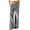 Gray, variant on Women's High Waist Corduroy Wide Leg Pants - Ghalytn Button Zip Fly Casual Trousers with Large Patch Pockets, Retro Fall Winter Bottoms