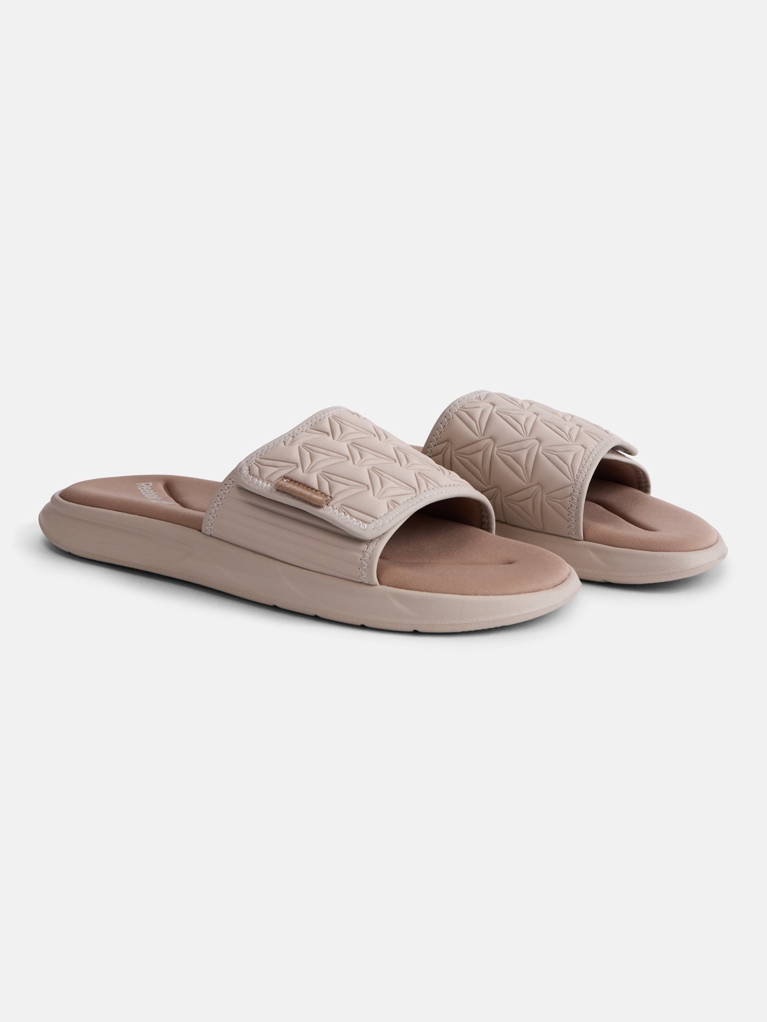 Reebok Men's Memory Foam Adjustable Strap Slide Sandals