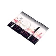 thumbnail image 3 of MKHERT Shabby Chic Pink Flamingo Birds with Stripes Lines Placemats Table Mats for Dining Room Kitchen Table Decoration 12x18 inch,Set of 4, 3 of 4