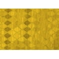 thumbnail image 1 of Ahgly Company Machine Washable Indoor Rectangle Southwestern Yellow Country Area Rugs, 3' x 5', 1 of 4