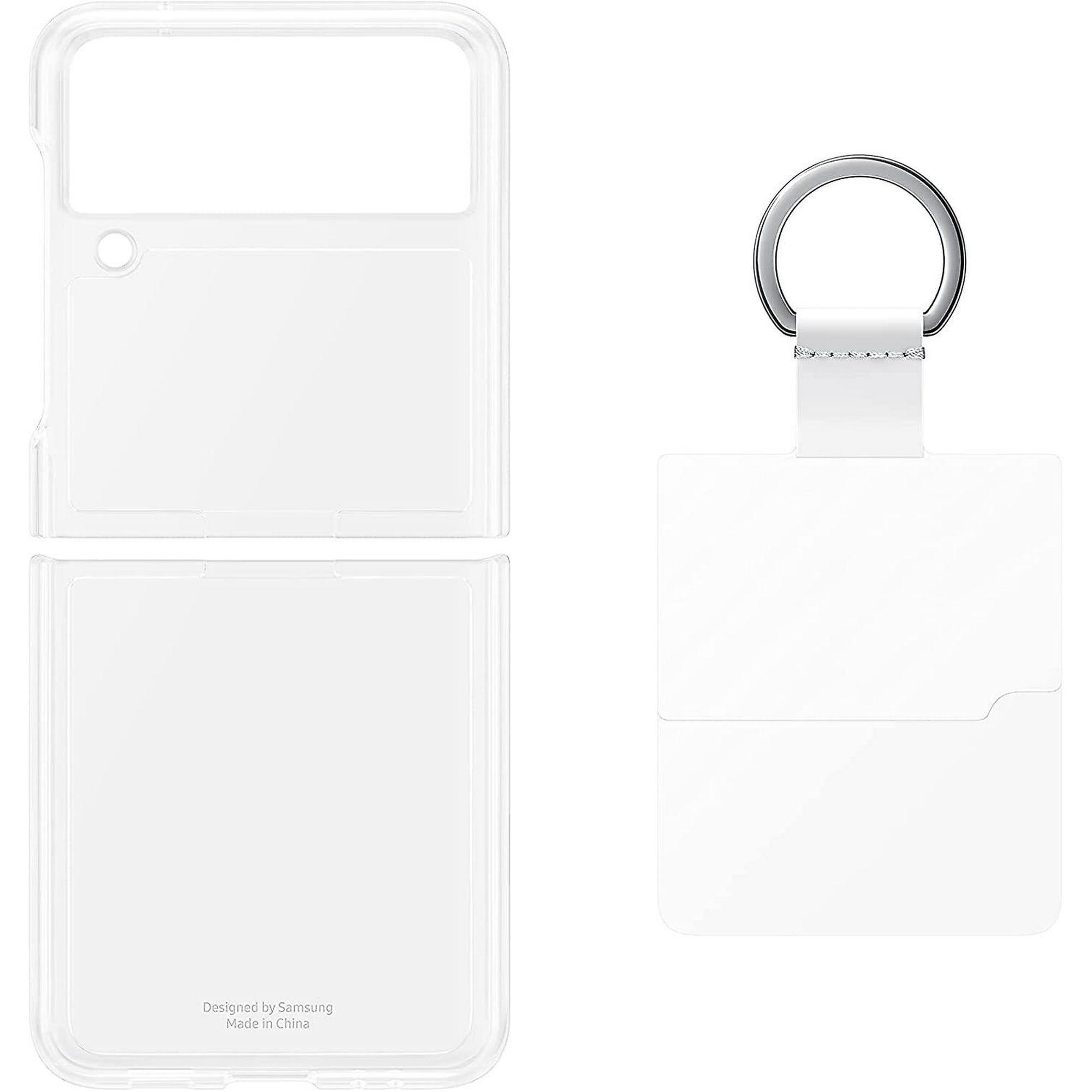 Clear Protective Case Compatible With Galaxy Z Flip 3 With