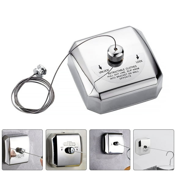 Masteelf  Line Portable Clothes Clothesline Safe Space-saving