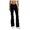 Clear, variant on Women Casual Pants for Work Out Women's Fashion Solid Strappy Trousers Sporty Gym Athletic Fit Jogger Pants, Size L