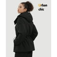thumbnail image 5 of Fuklindy Graphene Heated Jacket for Women with Battery, 12V Fast Charge 18400mAh Large Capacity Winter Outdoor Lightweight Heating Jackets Black, 5 of 5