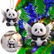 thumbnail image 1 of Adornos colgantes, regalos de decoración, decoración colgante Pandas rojos Decoraciones colgantes para coche Decoraciones, 1 of 9