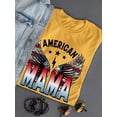 thumbnail image 3 of American Mama Oldschool T-Shirt Women -Image by Shutterstock, Female x-Large, 3 of 4