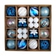 thumbnail image 4 of 42 piezas de adornos de bolas de Navidad, juego de adornos decorativos de 3 cm a 6 cm, bola colgante de de Navidad, para el hogar, Yotijar bolas colgantes, 4 of 9