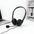 thumbnail image 7 of GJX 2026 New Corded Over Ear Headphones with Microphone,3.5Mm Plug,Lightweight Design for Music,Calls,Study,And Meetings,Wired Over Ear Headphones, 7 of 7