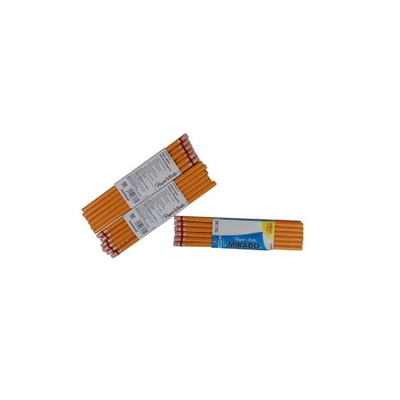 Lapiz Grafito Paper Mate Mirado Hexagonal 12 piezas #2 957