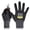 Black Grey, variant on CRU553 Red Level 5 Cut Resistant Gloves (Power Grip, Durable Foam, Small) - 1 Pair