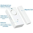 thumbnail image 2 of Door Window Alarm, 120DB Door Alarms for Kids Safety, 10 Pack Pool Alarm for Home Security, Kids and The Elderly Safety, 2 of 5