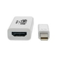 thumbnail image 3 of Tripp Lite Keyspan Mini Displayport 1.2 To Hdmi Active Adapter/video Converter (m/f), 4k X 2k (3840 X 2160) @60 Hz, Hdcp 2.2, 6 In - Video Converter - Displayport - Hdmi - White, 3 of 5