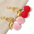 thumbnail image 4 of YANONELRY Keychain Cherry Bag Charms Purse: Key Chains Women Cute - Car Keyrings Leather Handbags - Fashion Enthusiasts, 4 of 7