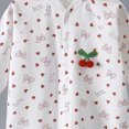 thumbnail image 4 of CAUYDY Newborn Girl Bodysuit 0 3 6 9 Months 1T 2T Baby Romper for Boy Infant Long Sleeved Sleepers Preemie Fall Winter Pajamas Sizes 3-6 Months,Light Pink, 4 of 4