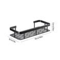 thumbnail image 3 of DPTALR Shower Trolley Rack Storage Rack Internal Shower Self Adhesive Rack Storage Rack Aluminum Alloy Bathroom Shower Wall Storage Rack, 3 of 8