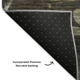 thumbnail image 3 of Addison Rugs Mayfield Washable Transitional Floral Taupe Rectangle Rug, 2'6" x 3'10", 3 of 6