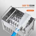 thumbnail image 6 of KFFKFF Commercial Popsicle Moulds 40PCS Round-Head Ice Pop Mould with Double Slot, 6 of 9