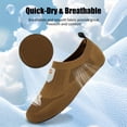 thumbnail image 4 of Men's Wide Toe Water Shoes Lightweight Breathable Slip-On Barefoot Sneakers Quick-Dry Non-Slip River Beach Hiking Walking Shoes for Outdoor All-Season Wear, 4 of 10