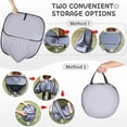 thumbnail image 6 of DENZUS Pet Playpen with Surround Tunnel, Outdoor/Indoor Cat Playpen with Breathable Soft Sides，Tailtastic Cat Enclosure Tent, Portable Tent with Carry Bag, 6 of 8