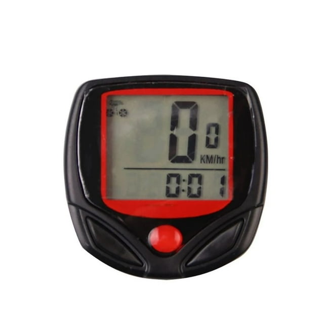 Velocímetro de bicicleta y odómetro Inalámbrico Ciclocomputador impermeable para bicicleta con pantalla LCD y funciones múltiples por
