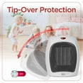 thumbnail image 6 of CK+DECKER Portale Space Heater, 1500W Small Space Heater with Overheat Protection for Indoor Use, 6 of 8