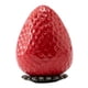thumbnail image 3 of Recipiente para té en forma de fresa, tarro sellado, adorno, tarro de almacenamiento hermético multiusos, tarro de cerámica con tapa para azúcar, café, 3 of 9