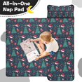 thumbnail image 4 of Dark Blue Christmas Pattern Toddler Nap Mats for Kids Preschool,59"x22" Sleeping Mat Bag or Kids,Toddler Sleeping Bag,Toddler Nap Mat or Daycare, 4 of 6