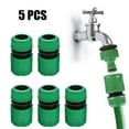 thumbnail image 3 of 5X 1/2Inch Garden Tap Water Hose Pipe Connector Quick Connect Adapter Fitting, 3 of 8