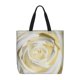 thumbnail image 1 of Fotbe White Rose Bolsa Tote con Estampado para Mujer, Bolsos con Cremallera, Bolsa de Hombro Casual de Gran Capacidad con Bolsillos Internos, 1 of 7