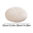 thumbnail image 3 of MTBLYS Funda redonda para taburetes de bar - Funda de asiento con bandas elásticas - Protector de tela de imitación seda para comedor, cocina y hogar - Diámetro de 30-36 cm - 1 unidad, 3 of 6