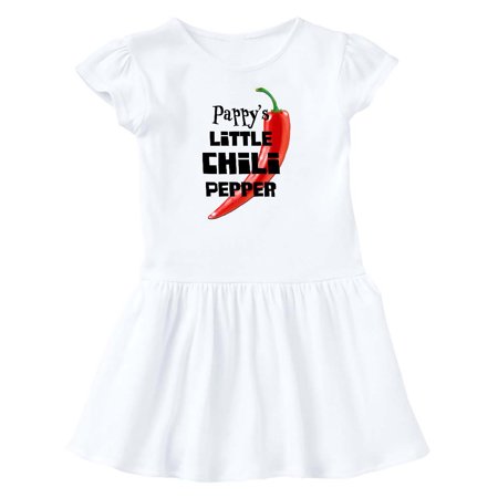 

Inktastic Pappy s Little Chili Pepper Gift Baby Girl Dress
