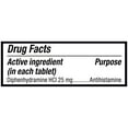 thumbnail image 6 of Equate Allergy Relief Diphenhydramine HCl 25 mg Antihistamine Tablets, 365 Count, Compare to Benadryl® Allergy Ultra tab® Active Ingredient, 6 of 11