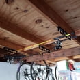 thumbnail image 6 of 2 Pair Horizontal Ceiling Rack for Fishing Rod Storage Pole Reel Wall Mount Rack Holder for Garage & Cabin &, 6 of 8