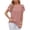 Pink, variant on Fesfesfes Yoga Top Tshirts for Women Fashion Print Tops Short Sleeve Shirts Workwear Blouse Funny Round Neck T-Shirt Tops Womens Top M(US:6)