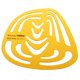 thumbnail image 2 of 1 Unidad Regla de Plantilla con Dibujo de Flecha Atractivo de Color Amarillo para Figuras Irregulares 180x160mm Soledad Plantilla de dibujo, 2 of 10