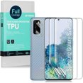 thumbnail image 1 of Ibywind Hydrogel Screen Protector For Samsung Galaxy S20 5G,[Pack of 2],[Camera Lens Protector][Back Carbon Fiber Film, 1 of 5