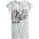 thumbnail image 1 of Aeropostale Est New York Camiseta gráfica para mujer, blanca, extragrande, 1 of 1