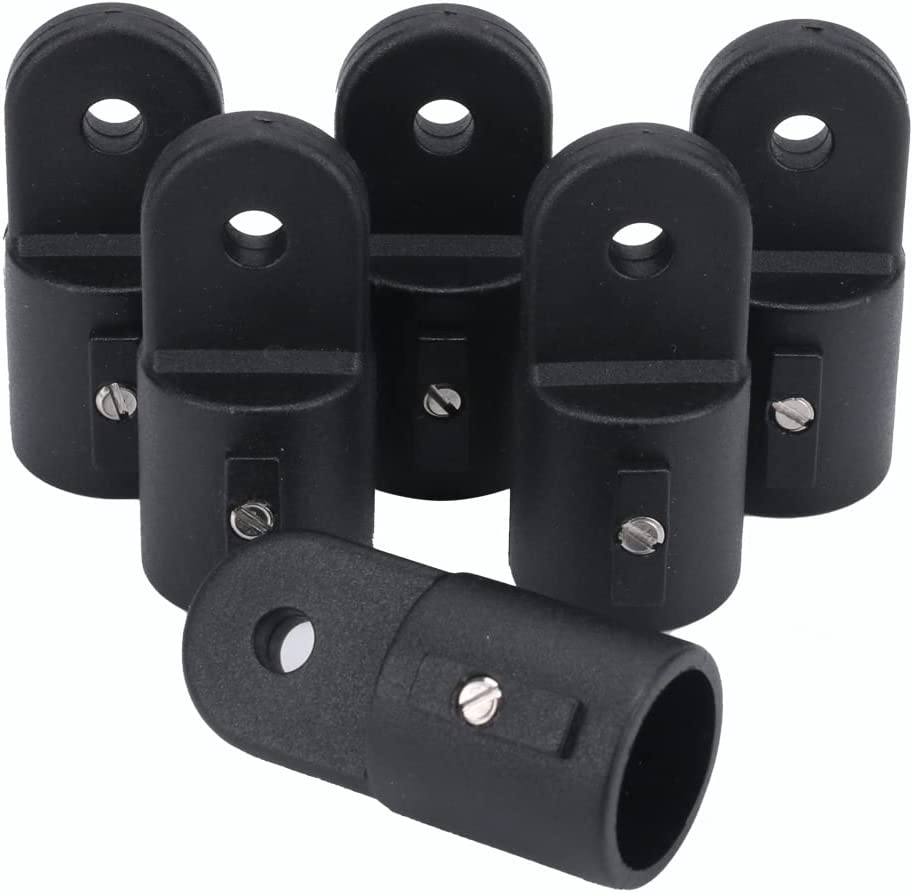 SHENGHUISS 316 Stainless Steel Bimini Top Cap Eye End Boat Fittings - 1-1/4 Inch Round Tubing, 4 Pack With Hex Key - View #9