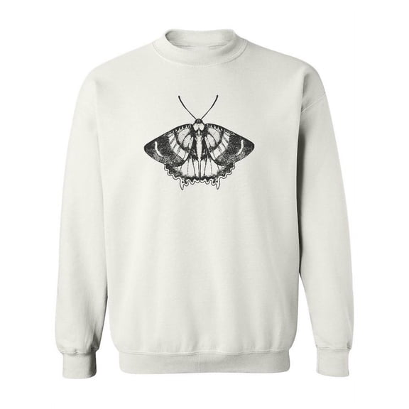 Butterfly Plan View Sweatshirt Women -Image by Shutterstock, Female Small