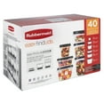 thumbnail image 2 of Rubbermaid® Easy Find Lids Food Storage Containers, Black, 40-Pieces, 2 of 3