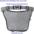 thumbnail image 4 of Riñonera deportiva para correr con soporte para botella de agua, riñonera para hidratación, para senderismo, viajes, ciclismo, fitness, pesca, escalada, Wai ligero, verde Kuyhfg Sin marca, 4 of 5