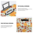 thumbnail image 5 of Daiia Hearts And Autumn Leaves Luggage Cover, Thickened Washable Travel Luggage Covers, Elastic Unique Baggage Covers for 18-20 inch Luggage-Small, 5 of 9
