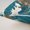 white teal, variant on Erosebridal Cat Riding Dinosaur Throw Pillow Covers 16x16 Set of 4,Surfing Fishing Pillow Cases for Couch,Animal Decor