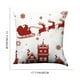 thumbnail image 3 of Decoraciones navideñas, adornos navideños, regalos de Navidad. Funda de cojín corta para sofá de 45x45 cm, sin relleno. Funda de cojín de felpa corta., 3 of 6